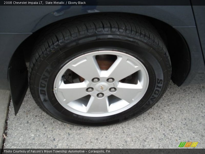 Slate Metallic / Ebony Black 2008 Chevrolet Impala LT