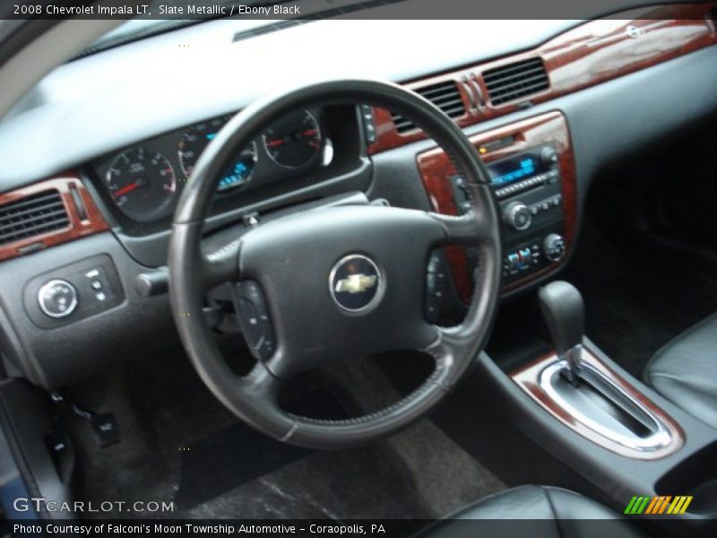 Slate Metallic / Ebony Black 2008 Chevrolet Impala LT