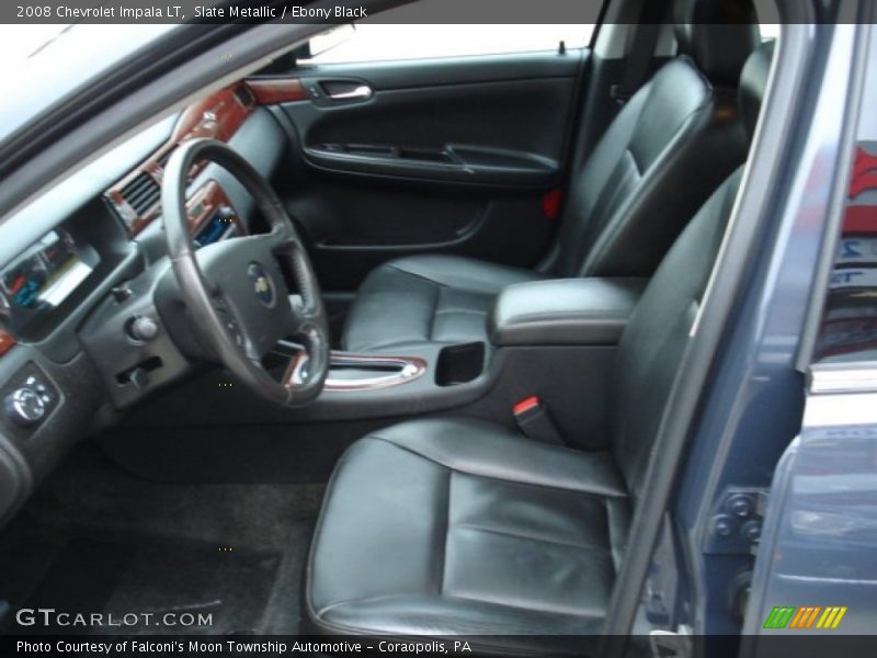 Slate Metallic / Ebony Black 2008 Chevrolet Impala LT