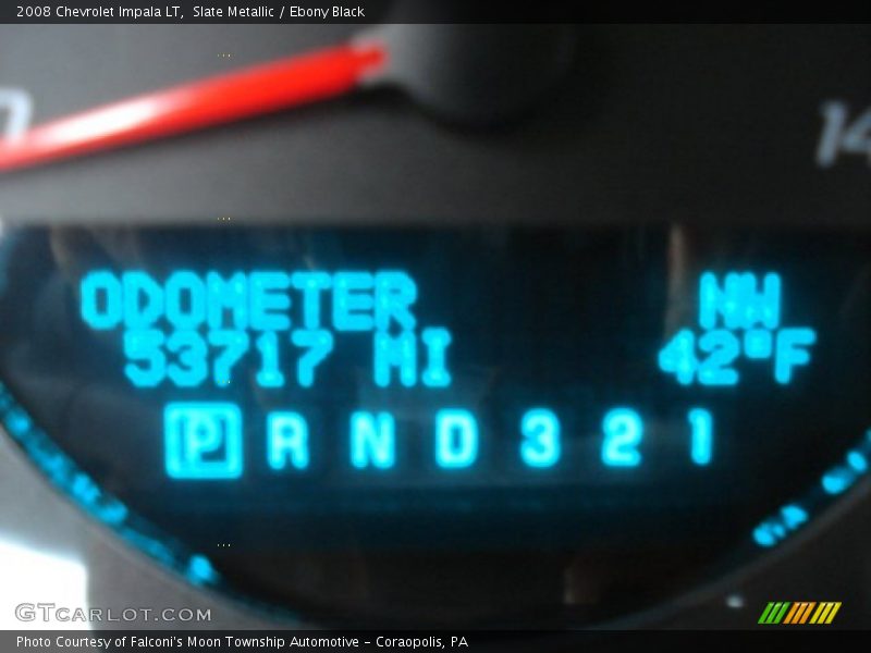 Slate Metallic / Ebony Black 2008 Chevrolet Impala LT