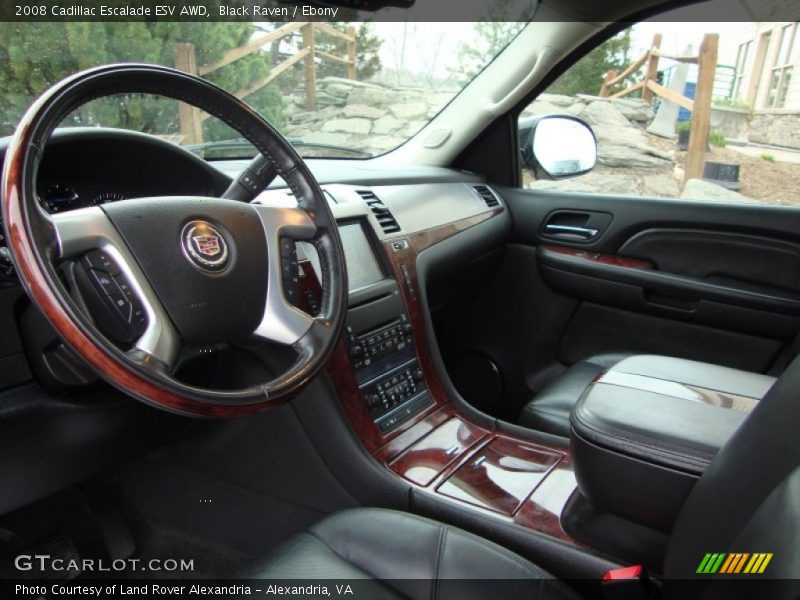 Black Raven / Ebony 2008 Cadillac Escalade ESV AWD