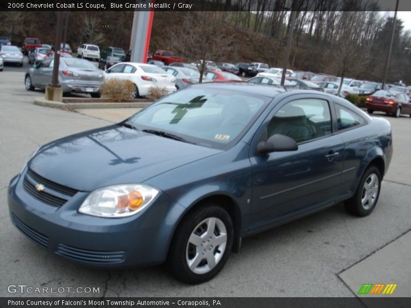 Blue Granite Metallic / Gray 2006 Chevrolet Cobalt LS Coupe
