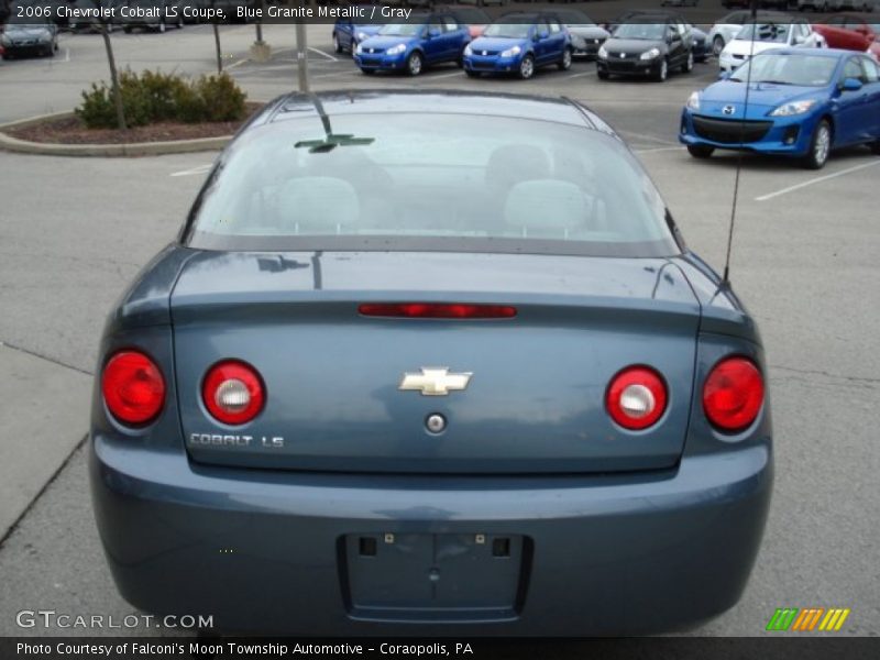 Blue Granite Metallic / Gray 2006 Chevrolet Cobalt LS Coupe
