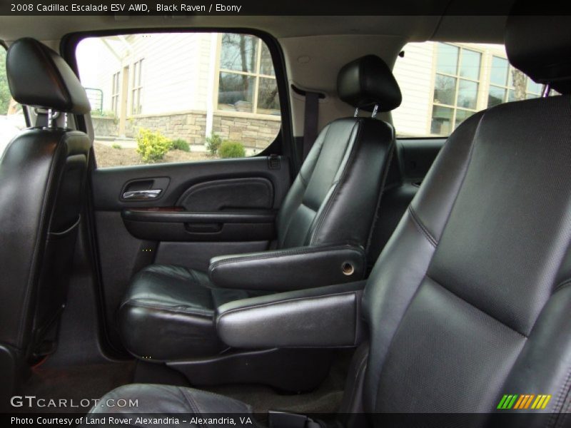 Black Raven / Ebony 2008 Cadillac Escalade ESV AWD