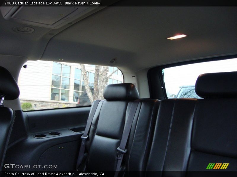 Black Raven / Ebony 2008 Cadillac Escalade ESV AWD