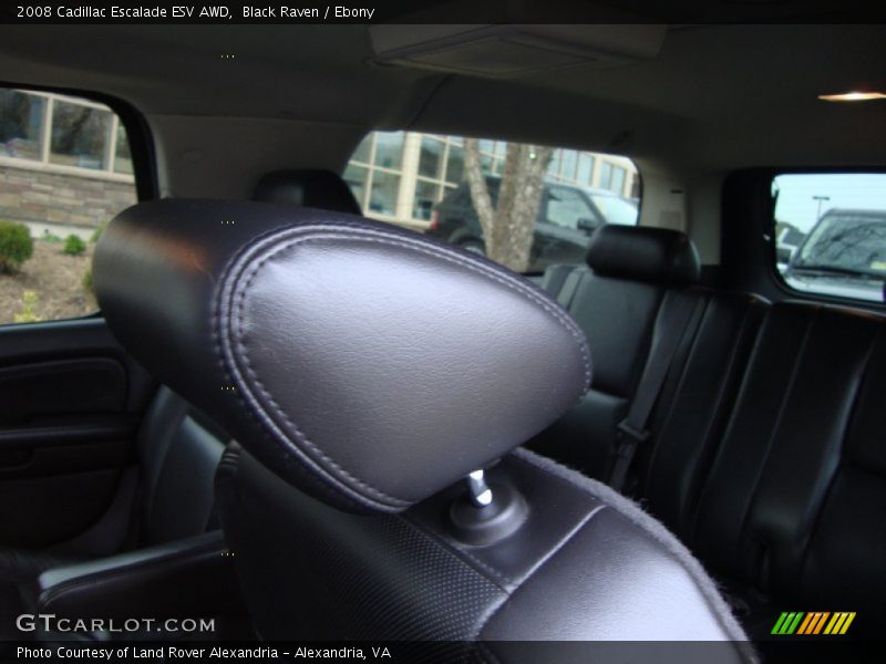 Black Raven / Ebony 2008 Cadillac Escalade ESV AWD