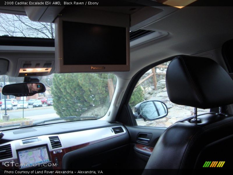 Black Raven / Ebony 2008 Cadillac Escalade ESV AWD
