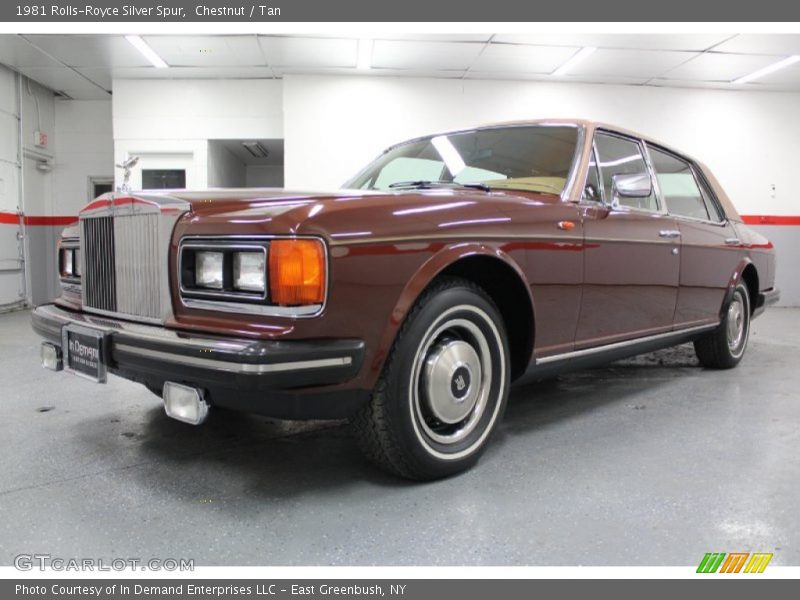 Chestnut / Tan 1981 Rolls-Royce Silver Spur