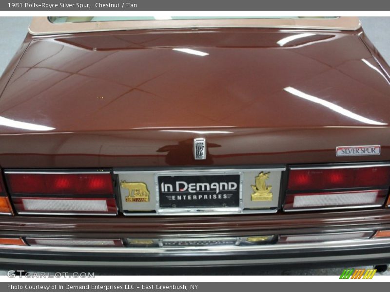 Chestnut / Tan 1981 Rolls-Royce Silver Spur