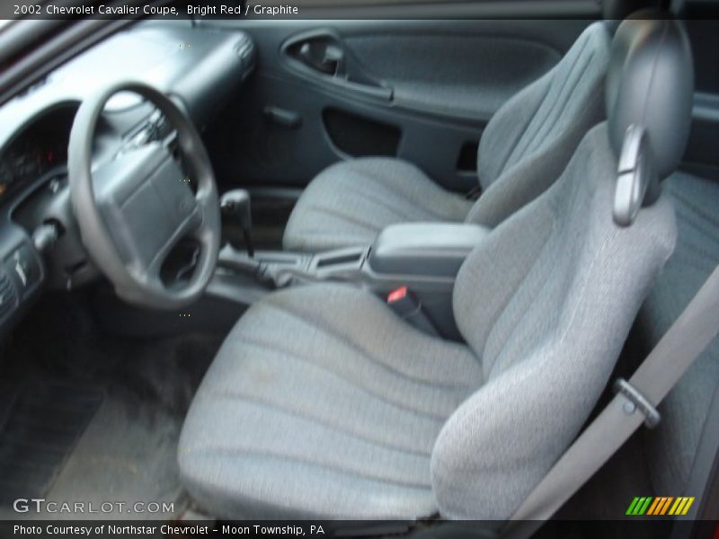  2002 Cavalier Coupe Graphite Interior