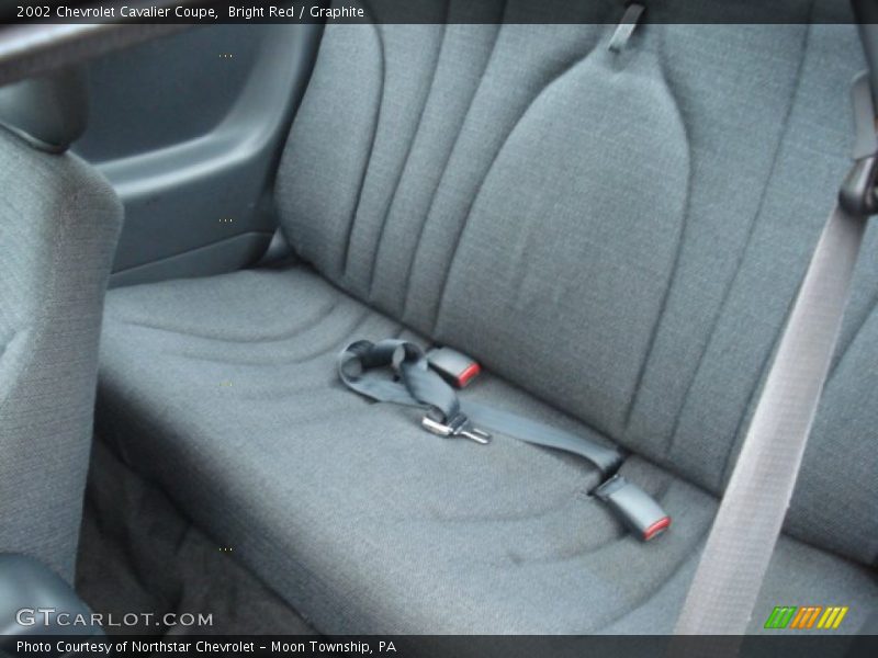 Bright Red / Graphite 2002 Chevrolet Cavalier Coupe