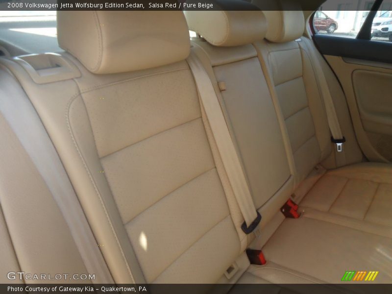 Salsa Red / Pure Beige 2008 Volkswagen Jetta Wolfsburg Edition Sedan