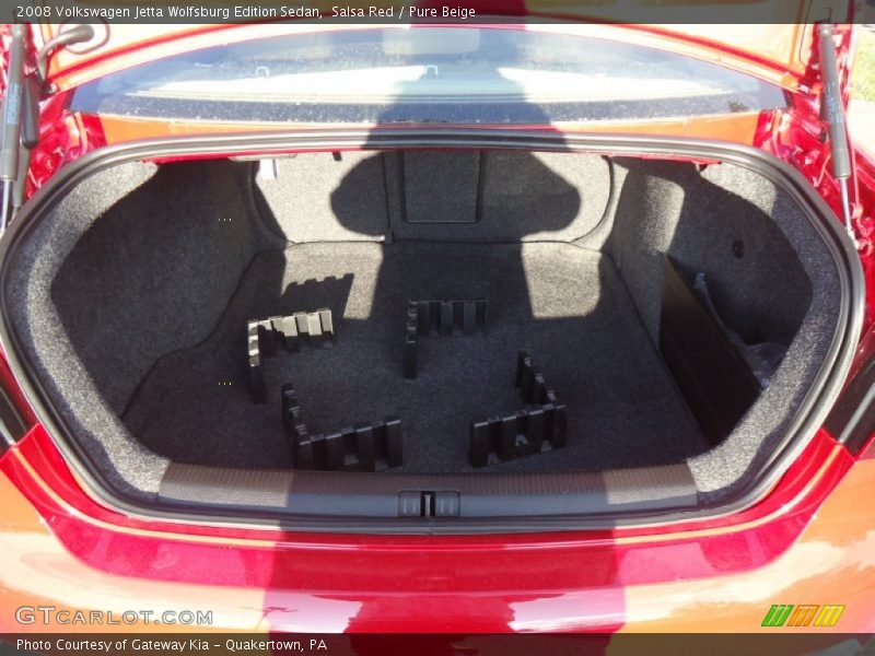 Salsa Red / Pure Beige 2008 Volkswagen Jetta Wolfsburg Edition Sedan