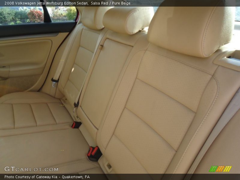 Salsa Red / Pure Beige 2008 Volkswagen Jetta Wolfsburg Edition Sedan