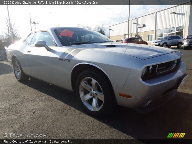 Bright Silver Metallic / Dark Slate Gray 2009 Dodge Challenger R/T