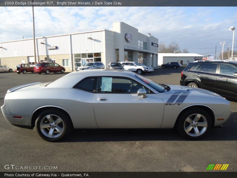 Bright Silver Metallic / Dark Slate Gray 2009 Dodge Challenger R/T