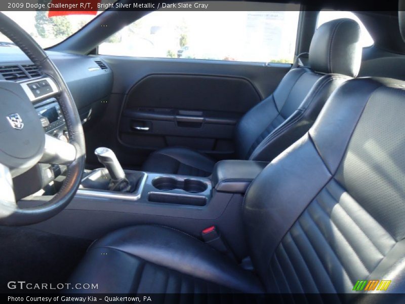 Bright Silver Metallic / Dark Slate Gray 2009 Dodge Challenger R/T