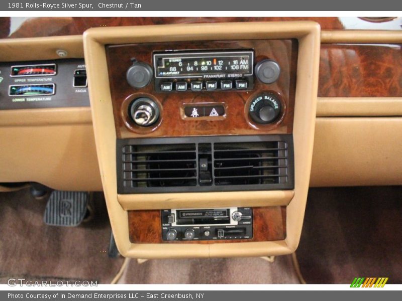 Controls of 1981 Silver Spur 