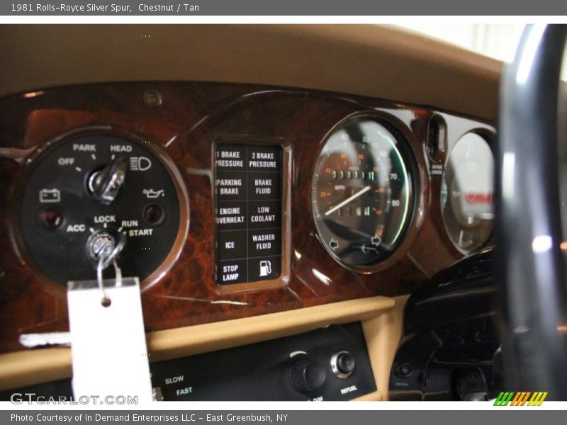 Chestnut / Tan 1981 Rolls-Royce Silver Spur