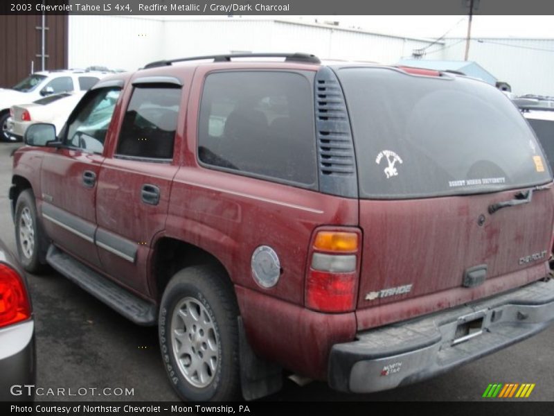 Redfire Metallic / Gray/Dark Charcoal 2003 Chevrolet Tahoe LS 4x4