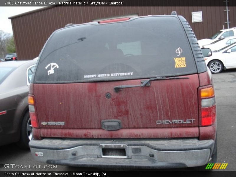 Redfire Metallic / Gray/Dark Charcoal 2003 Chevrolet Tahoe LS 4x4