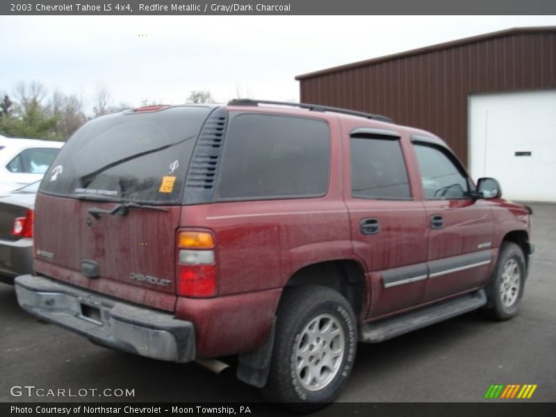 Redfire Metallic / Gray/Dark Charcoal 2003 Chevrolet Tahoe LS 4x4