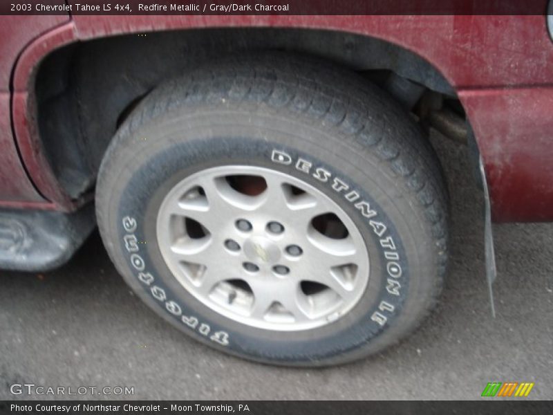 Redfire Metallic / Gray/Dark Charcoal 2003 Chevrolet Tahoe LS 4x4