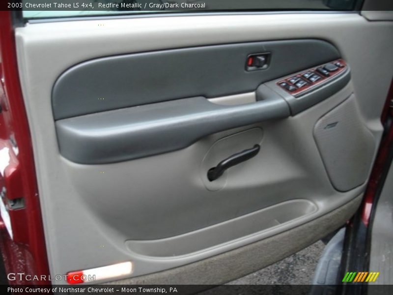 Redfire Metallic / Gray/Dark Charcoal 2003 Chevrolet Tahoe LS 4x4
