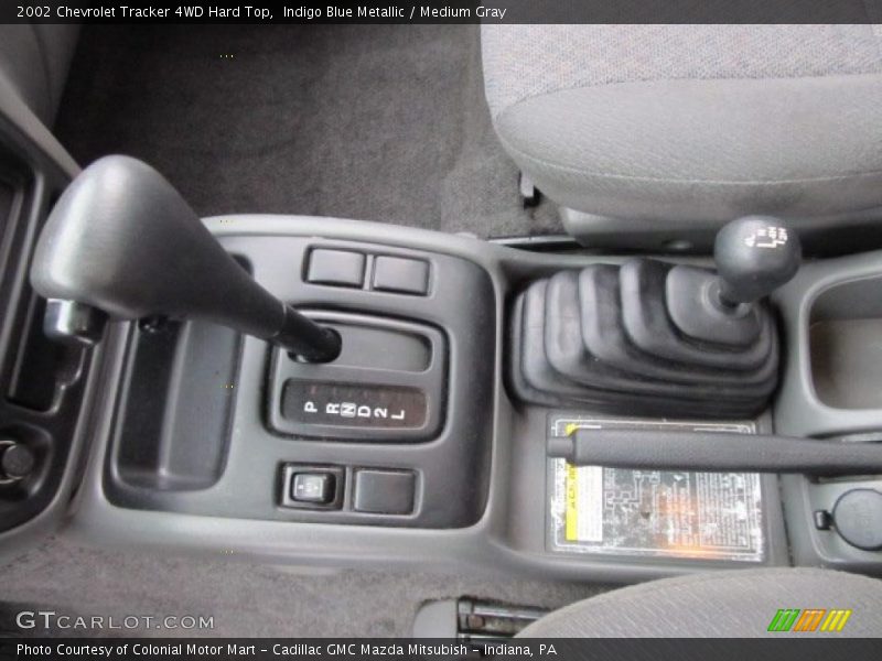  2002 Tracker 4WD Hard Top 4 Speed Automatic Shifter