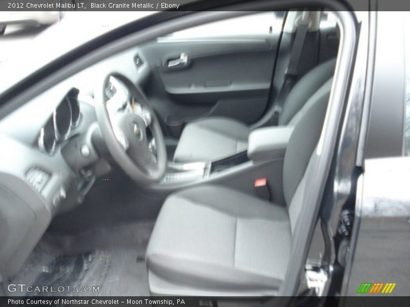 Black Granite Metallic / Ebony 2012 Chevrolet Malibu LT