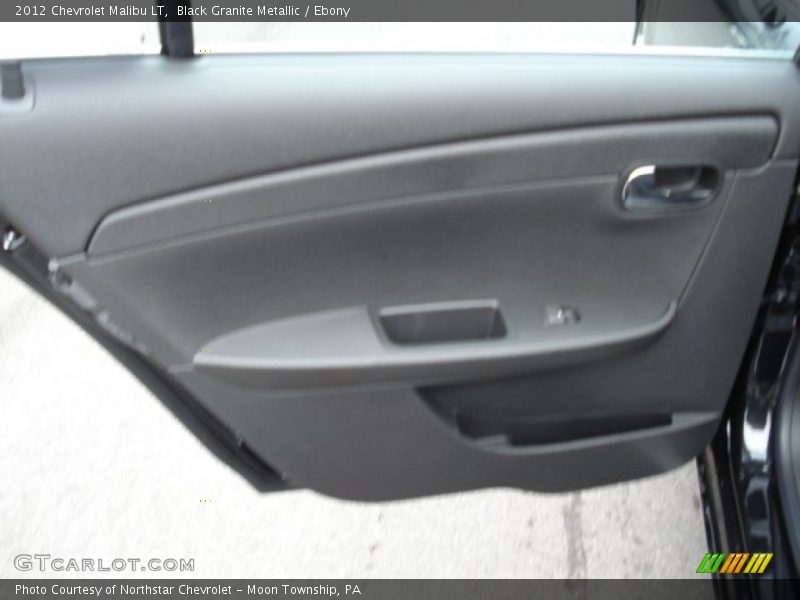 Black Granite Metallic / Ebony 2012 Chevrolet Malibu LT
