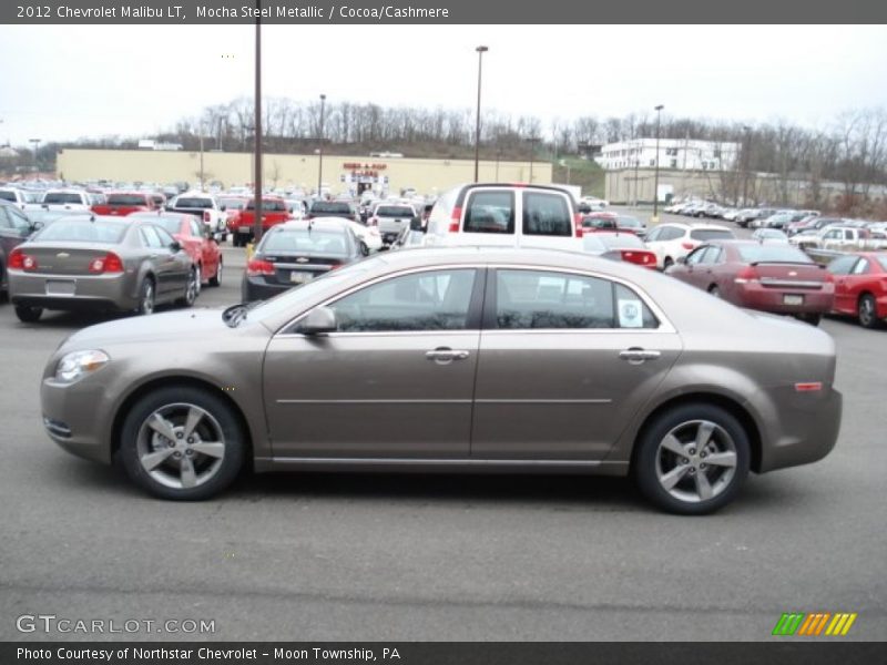 Mocha Steel Metallic / Cocoa/Cashmere 2012 Chevrolet Malibu LT
