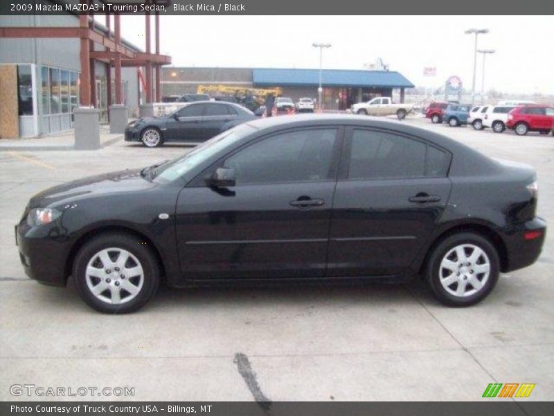 Black Mica / Black 2009 Mazda MAZDA3 i Touring Sedan