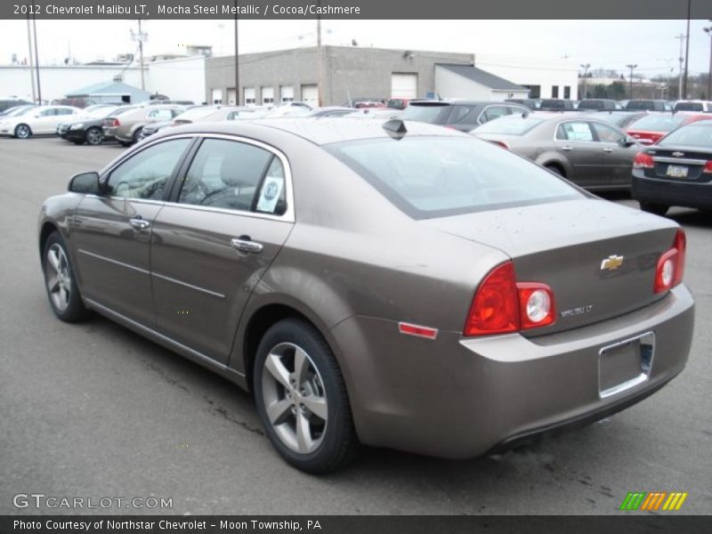 Mocha Steel Metallic / Cocoa/Cashmere 2012 Chevrolet Malibu LT