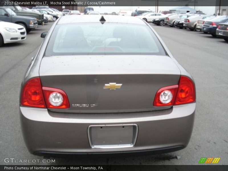 Mocha Steel Metallic / Cocoa/Cashmere 2012 Chevrolet Malibu LT