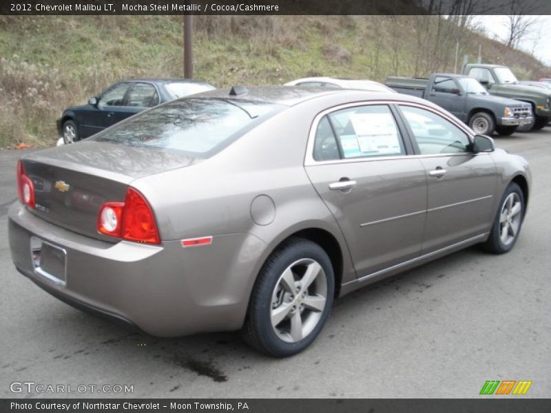 Mocha Steel Metallic / Cocoa/Cashmere 2012 Chevrolet Malibu LT