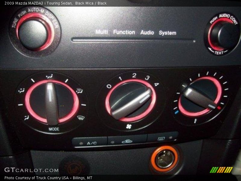 Black Mica / Black 2009 Mazda MAZDA3 i Touring Sedan