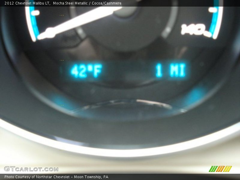 Mocha Steel Metallic / Cocoa/Cashmere 2012 Chevrolet Malibu LT
