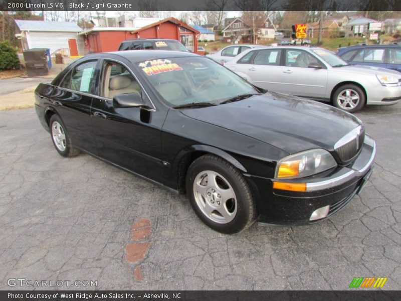 Black / Light Graphite 2000 Lincoln LS V6