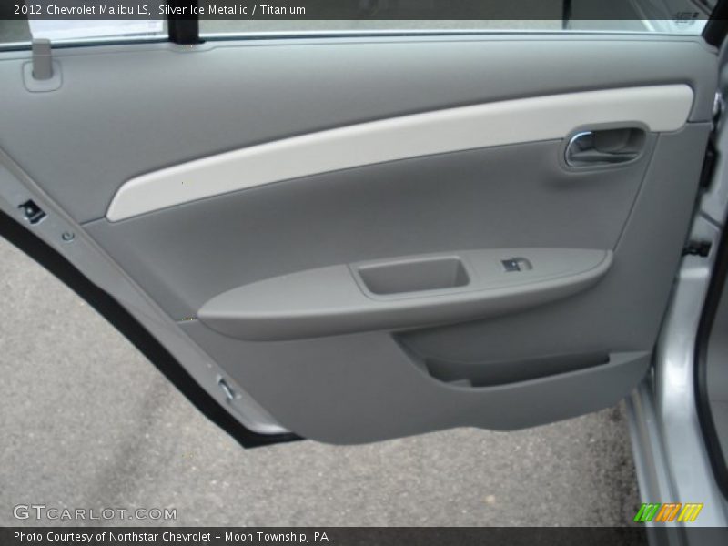 Silver Ice Metallic / Titanium 2012 Chevrolet Malibu LS