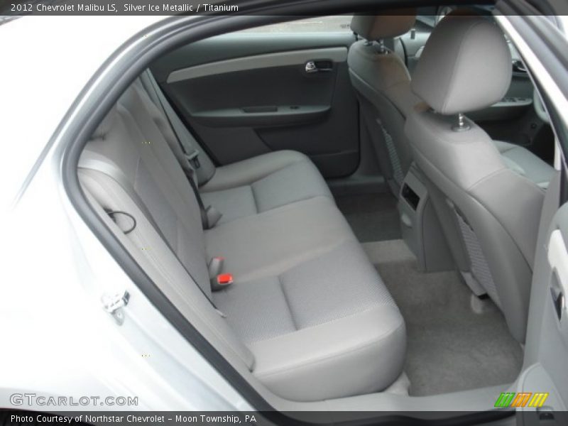Silver Ice Metallic / Titanium 2012 Chevrolet Malibu LS