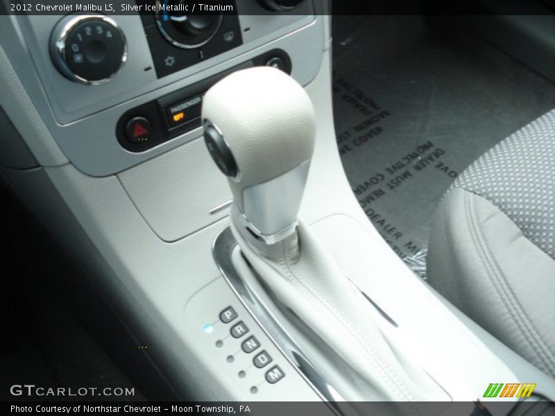 Silver Ice Metallic / Titanium 2012 Chevrolet Malibu LS