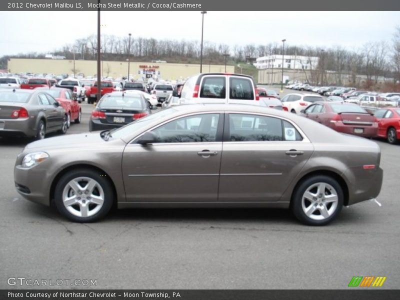 Mocha Steel Metallic / Cocoa/Cashmere 2012 Chevrolet Malibu LS