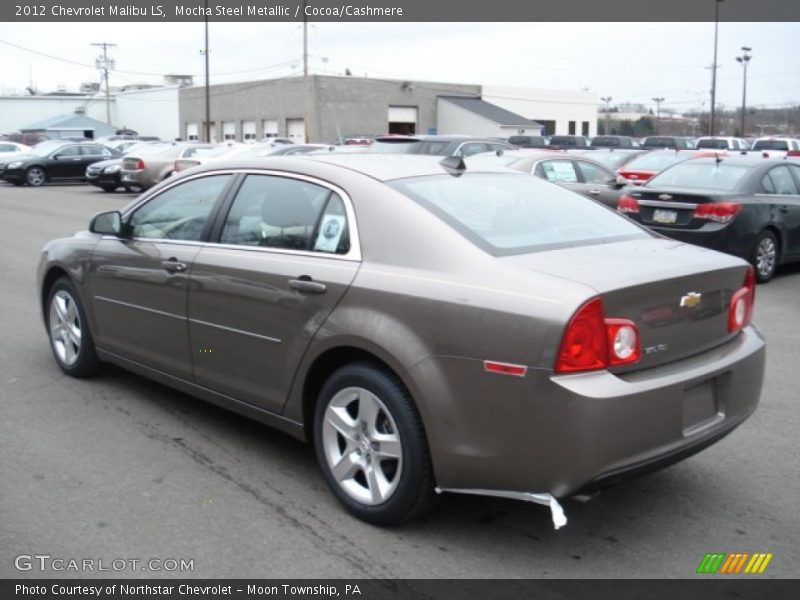Mocha Steel Metallic / Cocoa/Cashmere 2012 Chevrolet Malibu LS