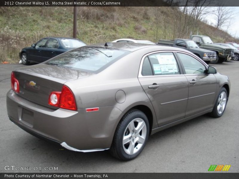 Mocha Steel Metallic / Cocoa/Cashmere 2012 Chevrolet Malibu LS