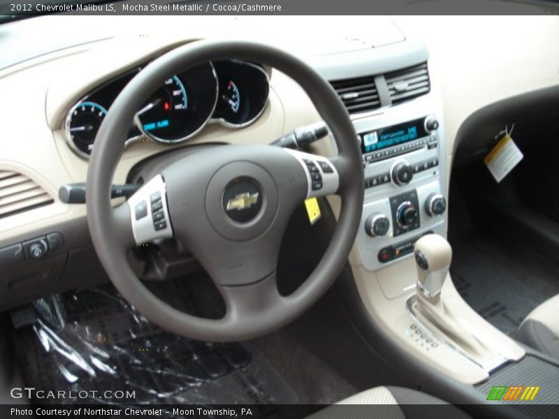 Mocha Steel Metallic / Cocoa/Cashmere 2012 Chevrolet Malibu LS