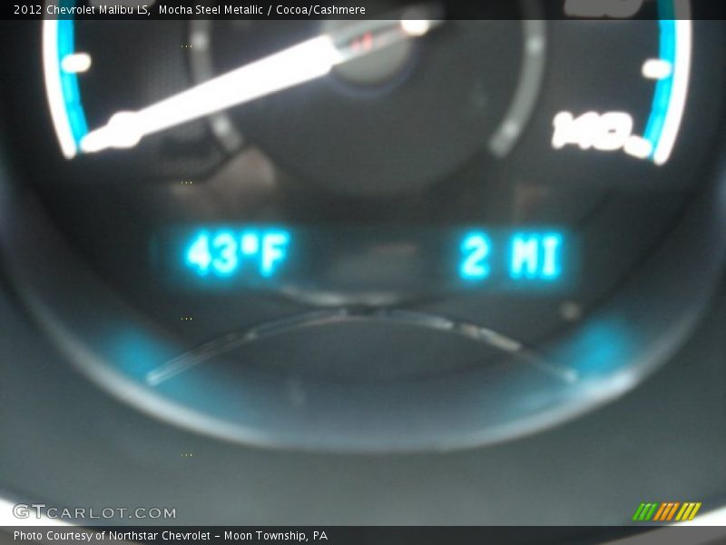 Mocha Steel Metallic / Cocoa/Cashmere 2012 Chevrolet Malibu LS