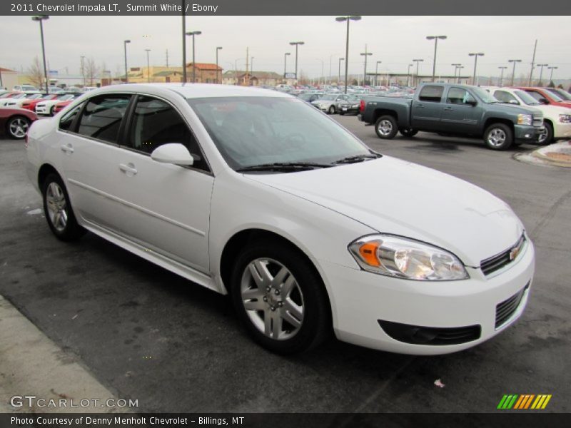 Summit White / Ebony 2011 Chevrolet Impala LT