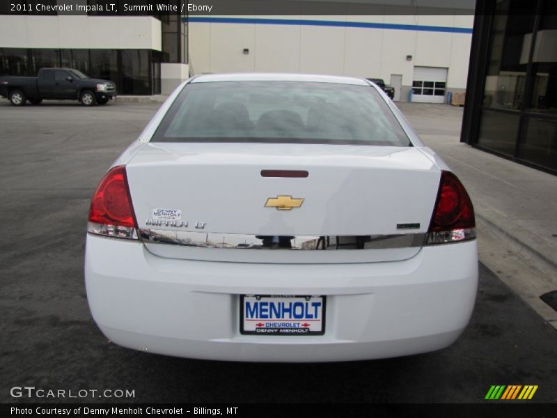 Summit White / Ebony 2011 Chevrolet Impala LT