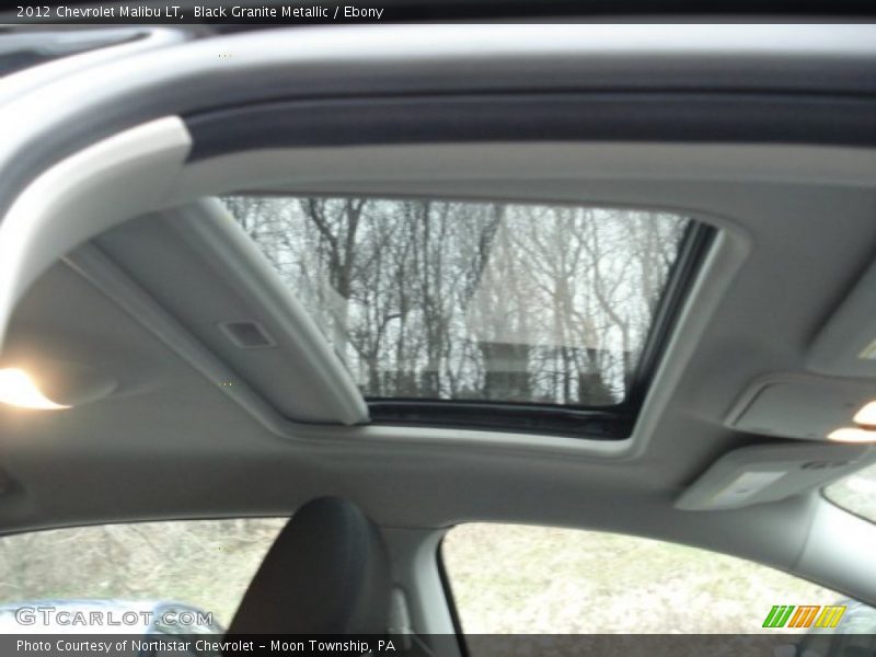 Black Granite Metallic / Ebony 2012 Chevrolet Malibu LT